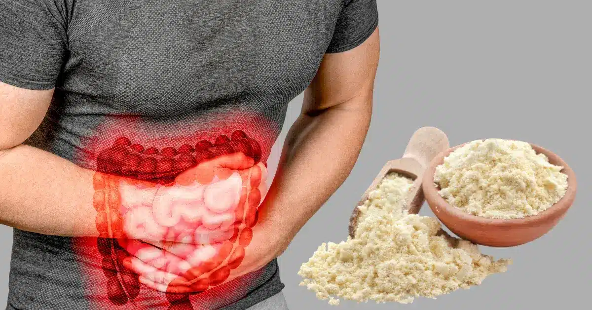 farinha láctea prende o intestino
