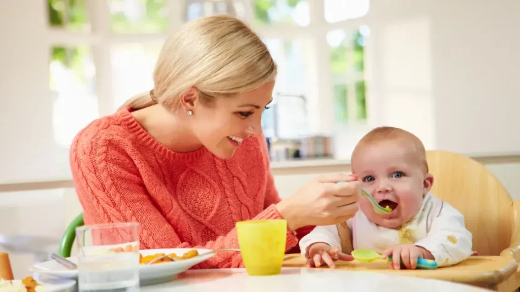 tabela de horarios de alimentação do bebê